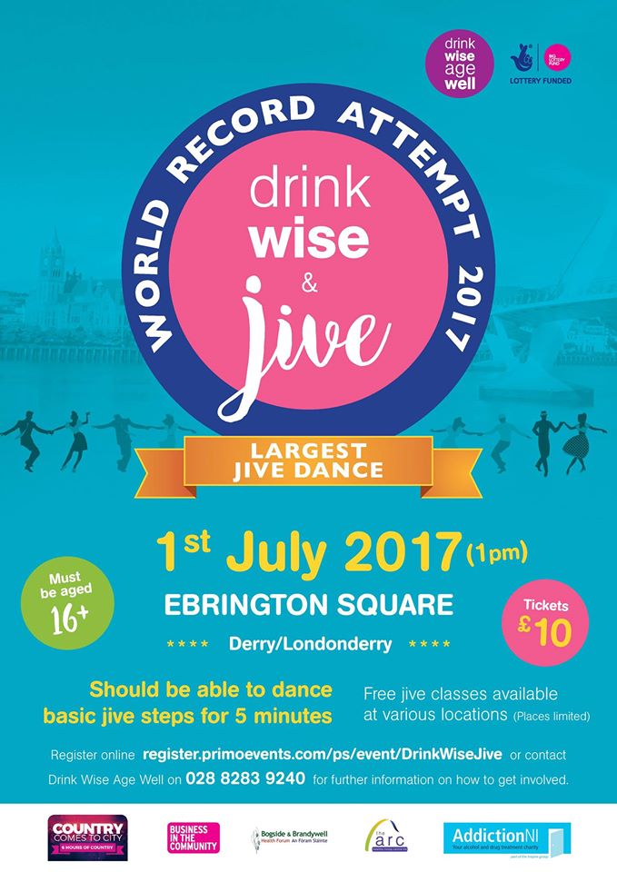 Drink Wise Age Well - JIVE WORLD RECORD ATTEMPT