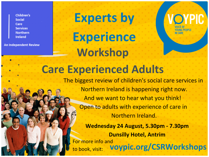 Care Experienced Adults Workshop