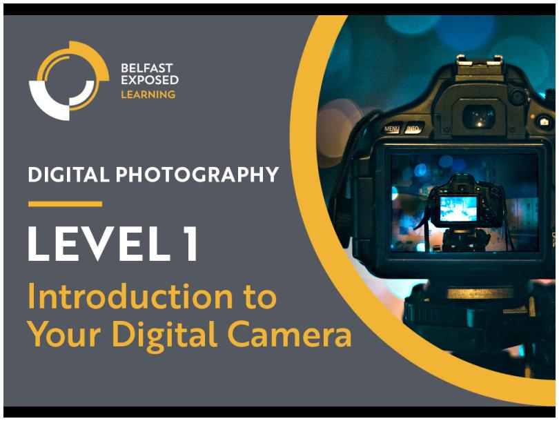 Level 1: Introduction To Your Digital Camera Image
