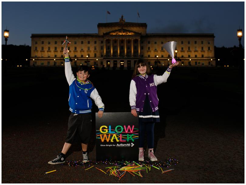 Glow Walk event takes place on Saturday 12th November from 6pm at Stormont Estate