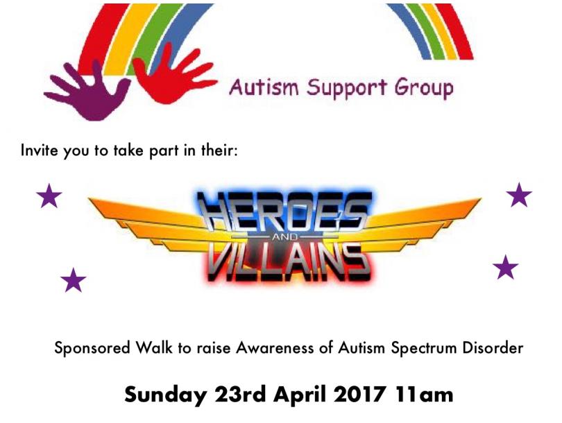 Heroes & Villains Walk for Autism (ASD)