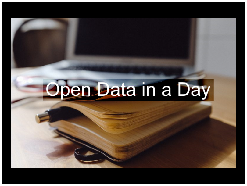 Open Data in a Day: Free Training for VCSEs
