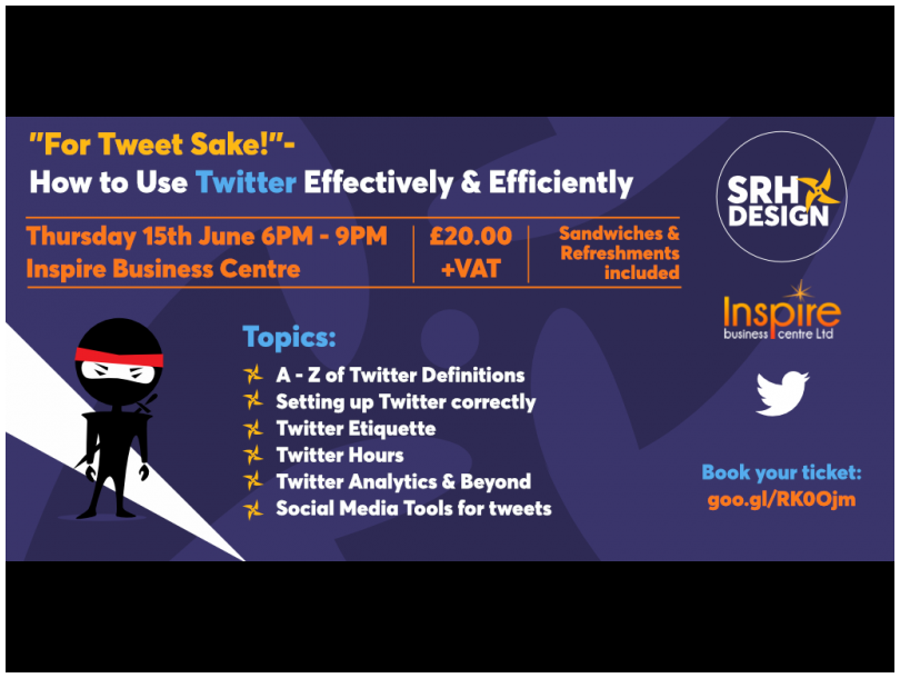 For Tweet Sake! How to use Twitter effectively and efficiently For Tweet Sake! How to use Twitter effectively and efficiently