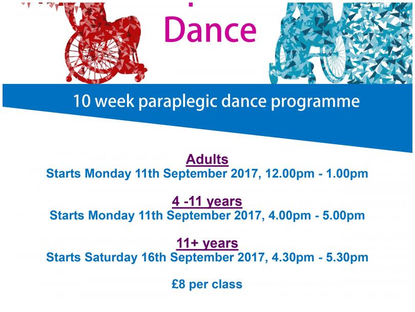 Xplor Dance - 10 week paraplegic dance programme