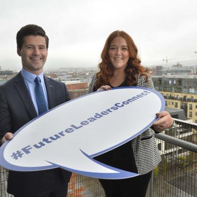 MLA Jonathan Buckley and NIACRO's Katherine McCloskey, who both took part in the programme last year