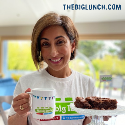 Saira Khan supports The Big Lunch encouraging neighbours to reconnect