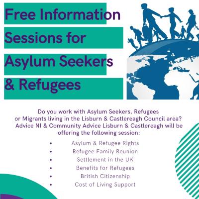 asylum seekers & refugees free information sessions