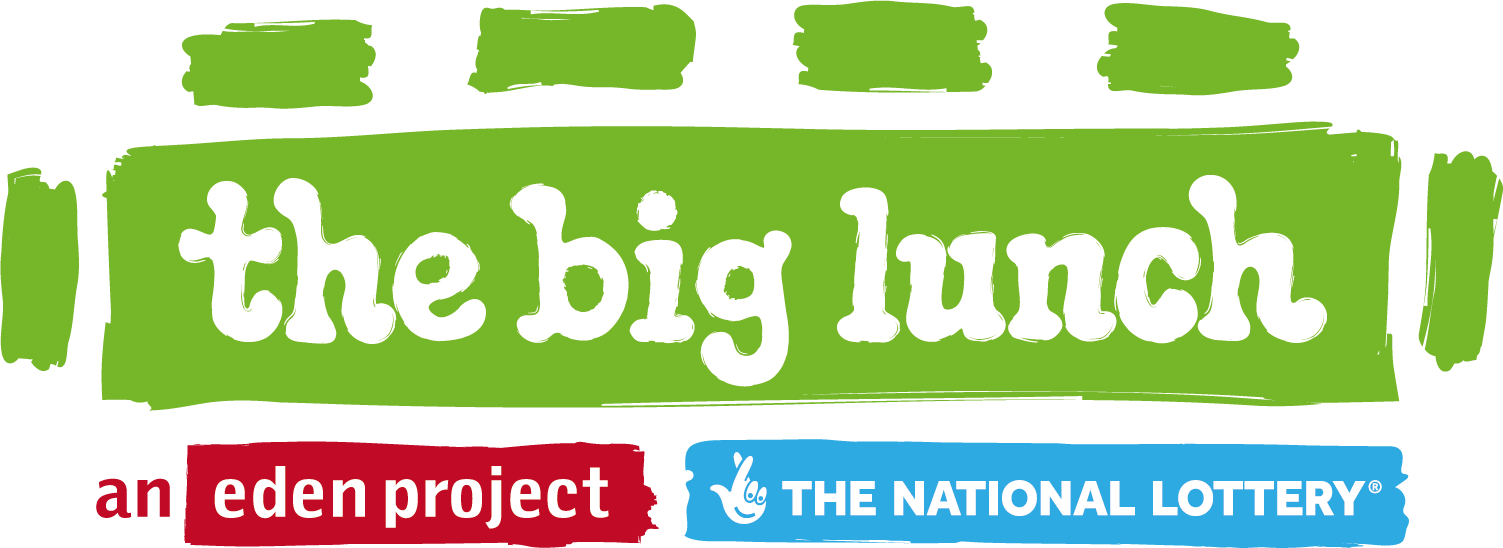 the big lunch an eden project made possible by the National Lottery logo
