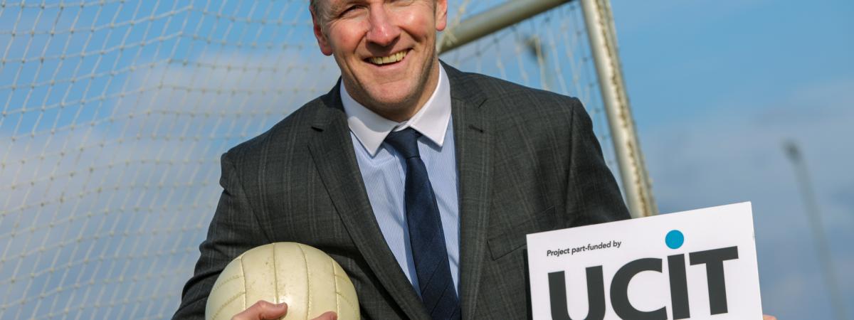 Phelim Sharvin 'kicks-off' UCIT's £4m Sports Fund