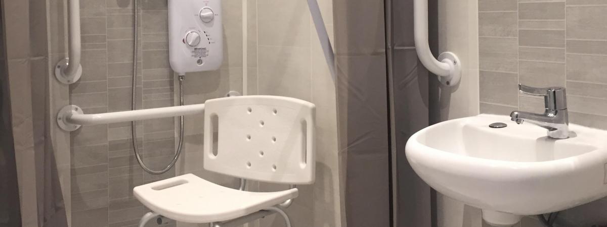 Newly refurbished toilet and shower facilities opened at Autonomie's new centre Lilac House (Linked Independent Living and Advice Centre) in South Belfast.