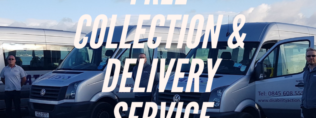 DATS Collection & Delivery service. Photo of DATS buses