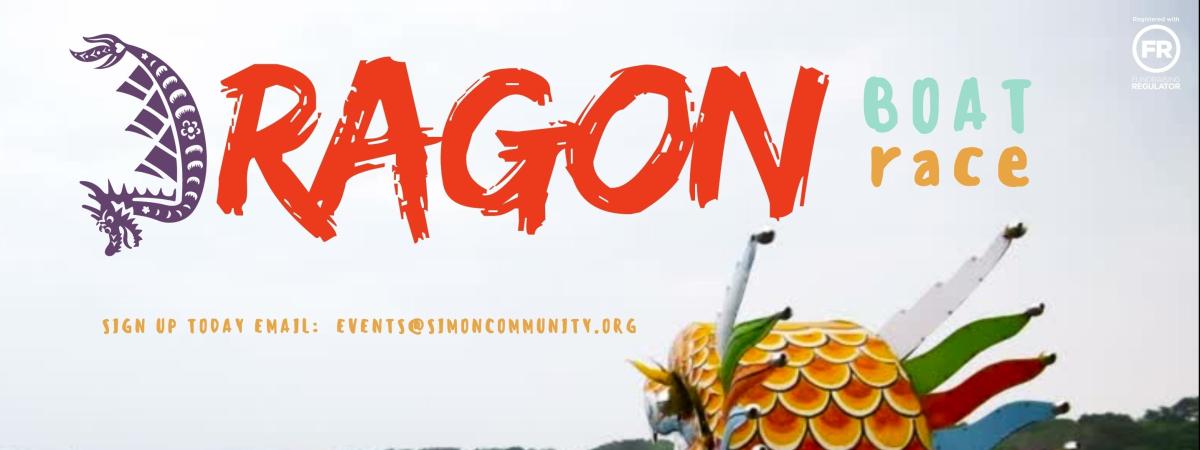 Sign up for Simon Community NI's Dragon Boat Race