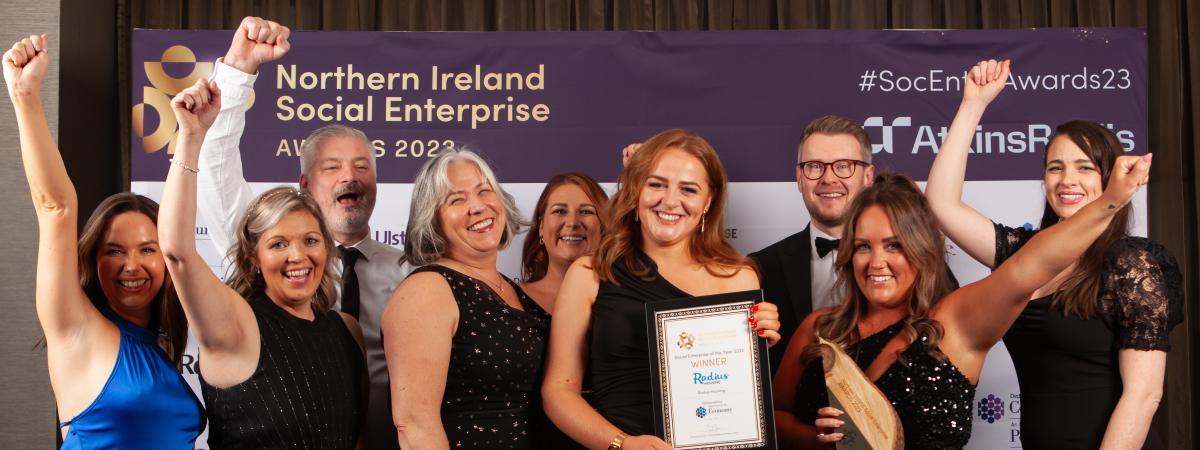 Radius Housing scoops 2023 NI Social Enterprise of the Year Award 