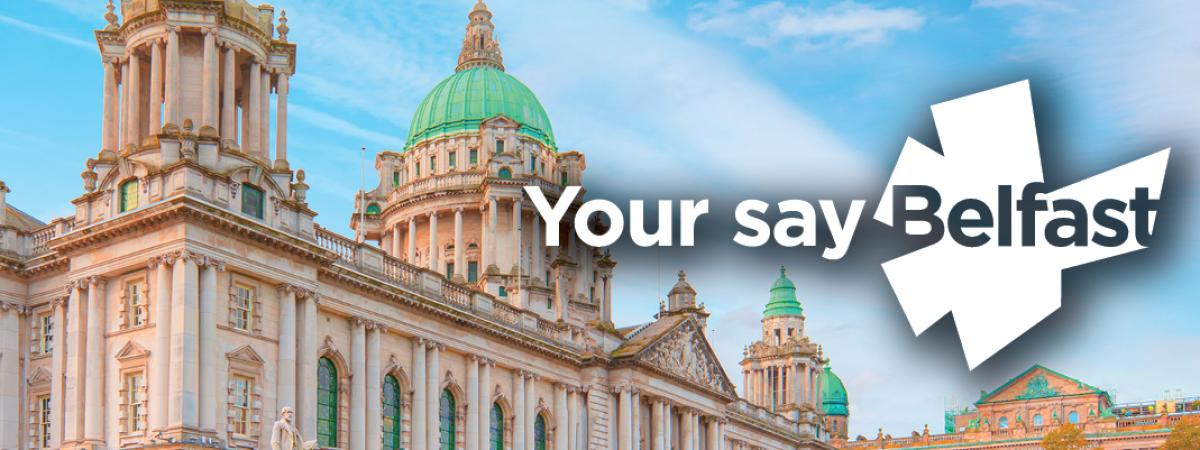 Your say Belfast - with photo of Belfast City Hall 