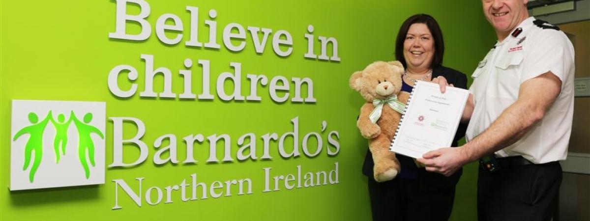 NIFRS and Barnardo’s NI Working Together to ‘STOP Fire’