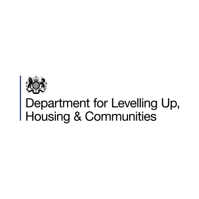Department for Levelling Up, Housing & Communities logo