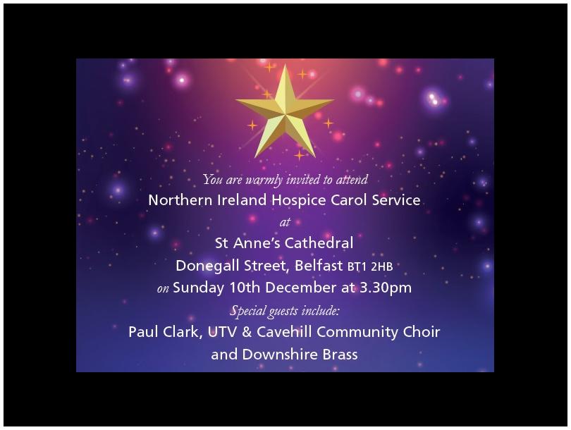 Northern Ireland Hospice Carol Service