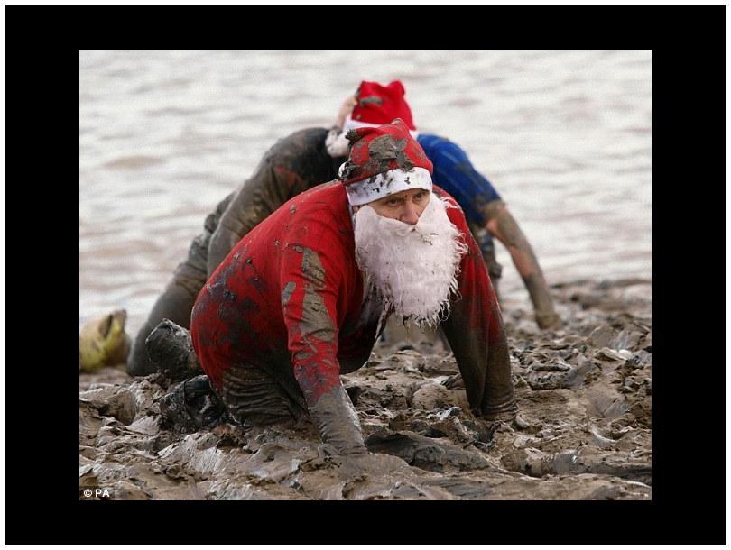 Santa Mud Fun Run