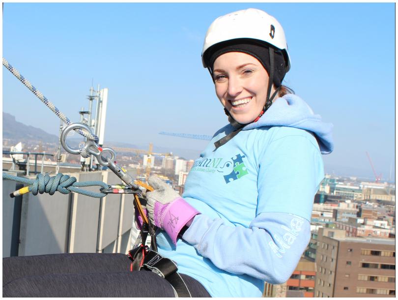 Belfast Castle Abseil