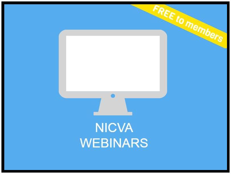 Free webinars for NICVA members