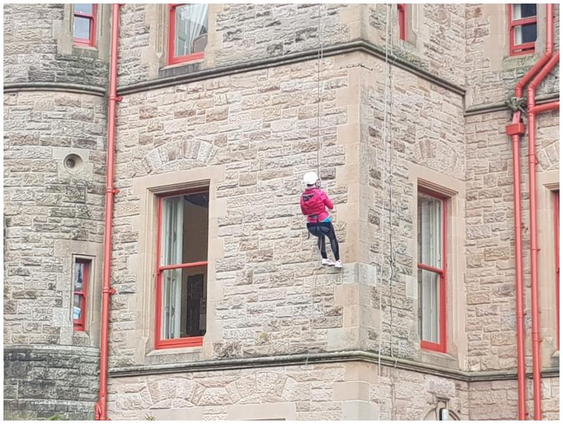 Belfast Castle Abseil