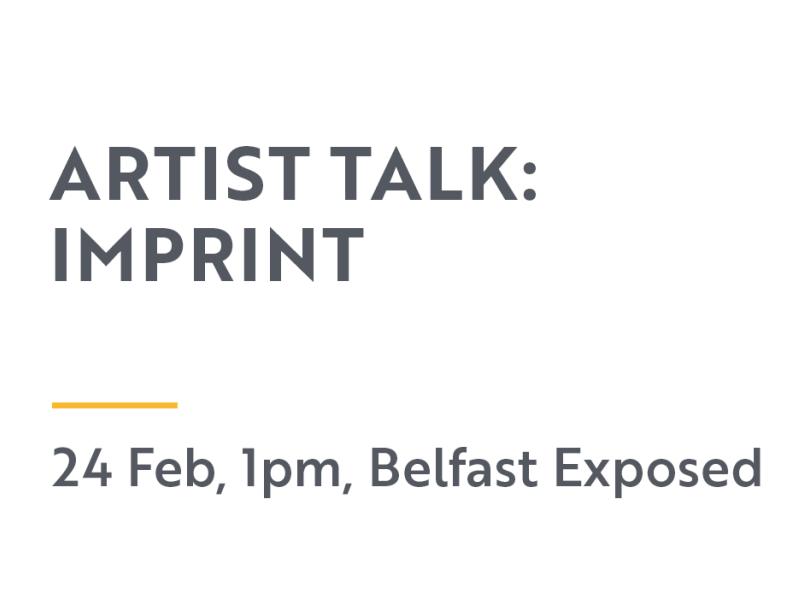 Artist Talk: Imprint