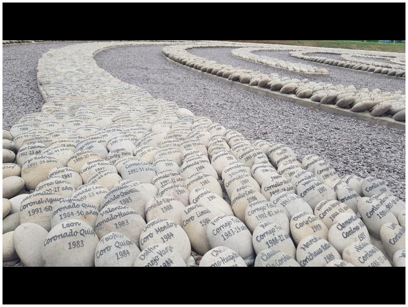 Remembrance for Colombian dead