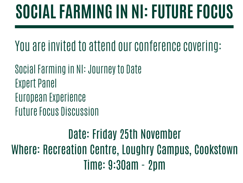 Social Farming in Northern Ireland Conference 