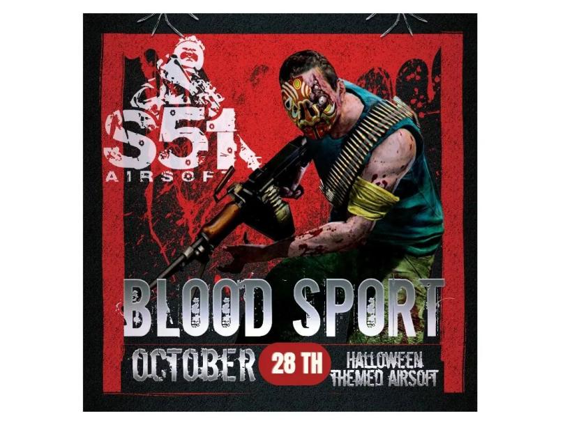 Blood sport! our Halloween themed Airsoft event! 