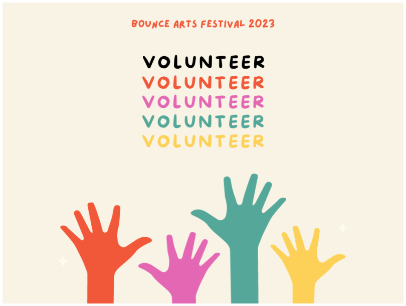 Bounce Arts Festival: Volunteer