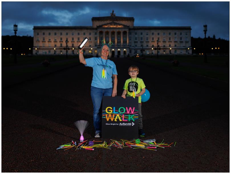 Autism NI Glow Walk