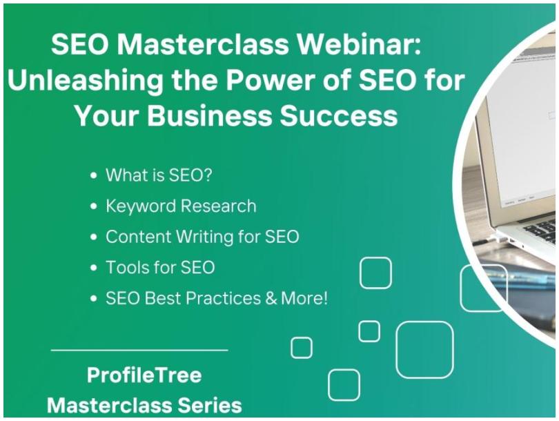 SEO Masterclass with ProfileTree