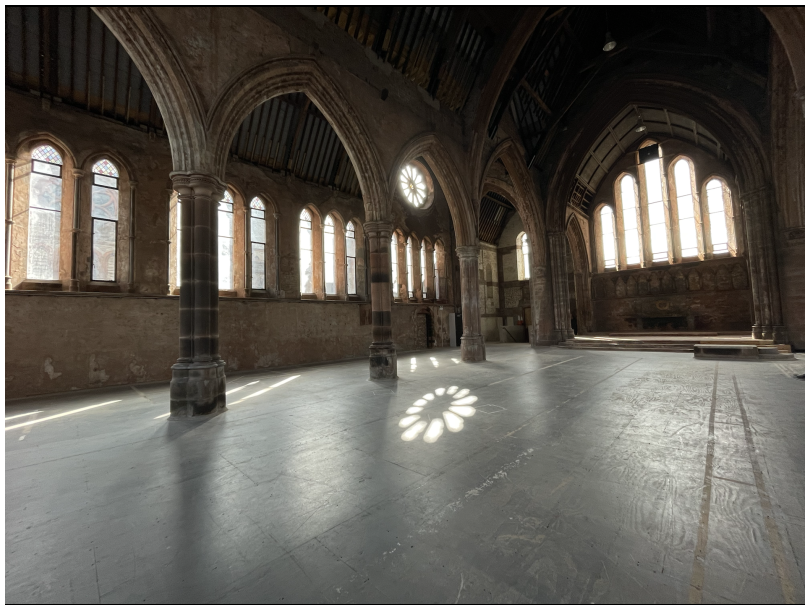 Inside Carlisle Memorial Church 