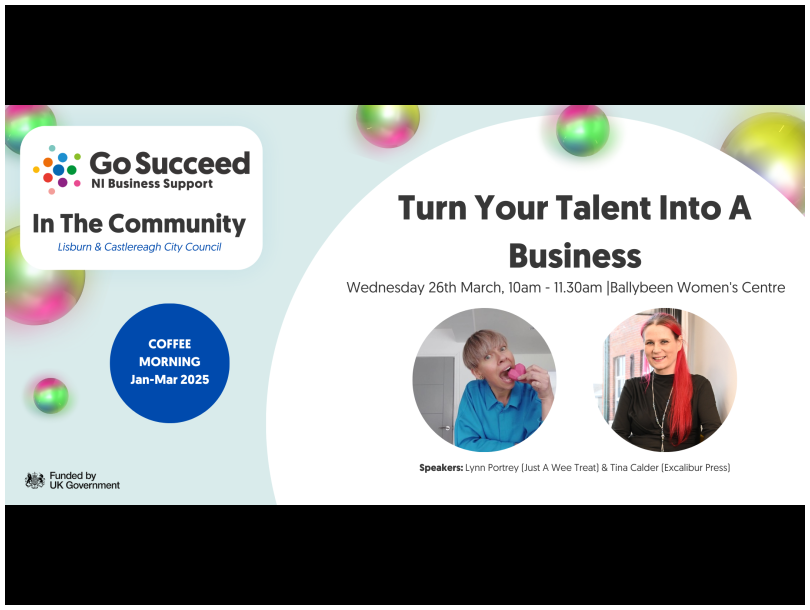 Go Succeed In The Community Coffee Morning:Turn Your Talent Into A Business