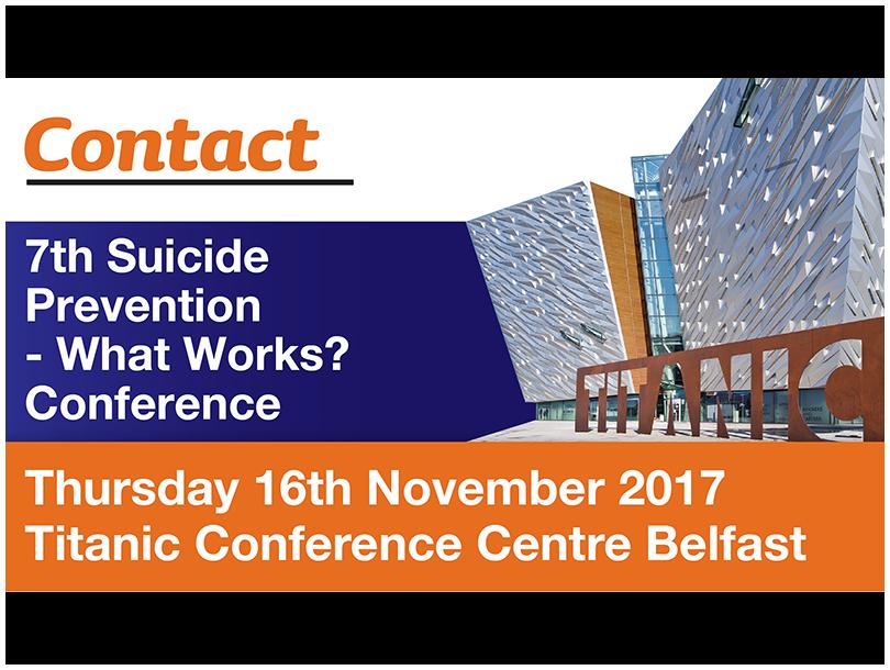 Contact 7th Suicide Prevention -What works? Conference