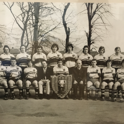 Pictured are the Boys’ Model 1971 Rugby School’s Cup winning team.
