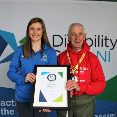 Local club sails to victory winning Disability Sport NI’s ‘Inclusive Club Award’.